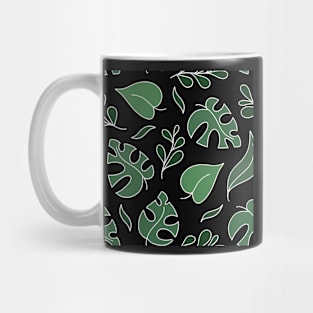 Leaf pattern Mug